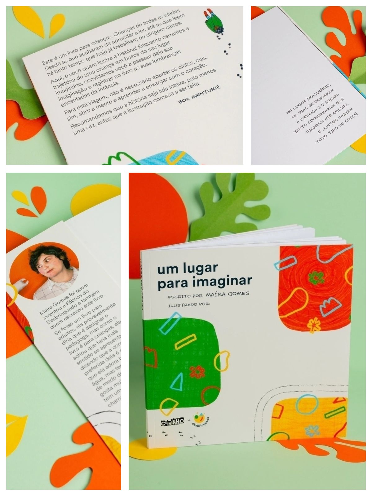 Um Lugar para Imaginar – Livro interativo para crianças e adultos