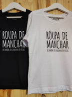 Camiseta Infantil Roupa de Manchar: Tipos de Sorvete - Brincaê