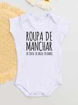 Body Suedine Curto Roupa de Manchar