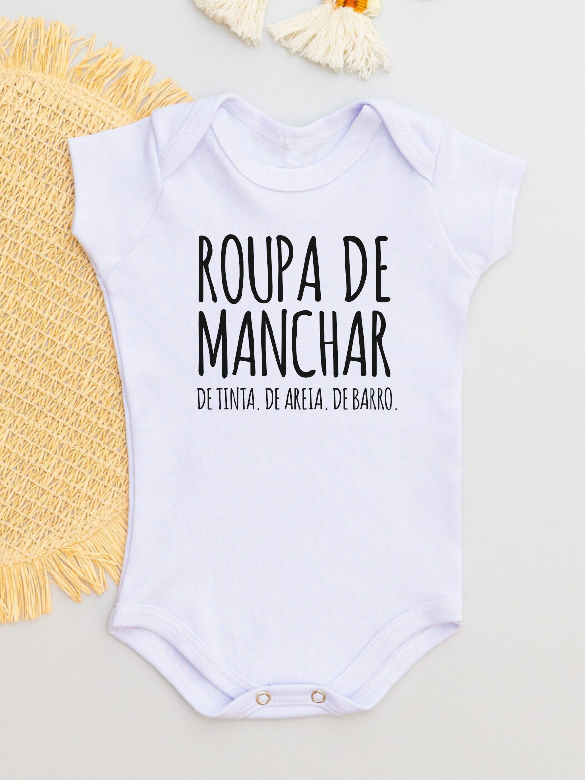 Body Suedine Curto Roupa de Manchar
