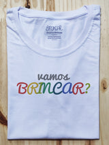 Camiseta Vamos Brincar - Brincaê