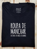 Camiseta Infantil Roupa de Manchar - Brincaê
