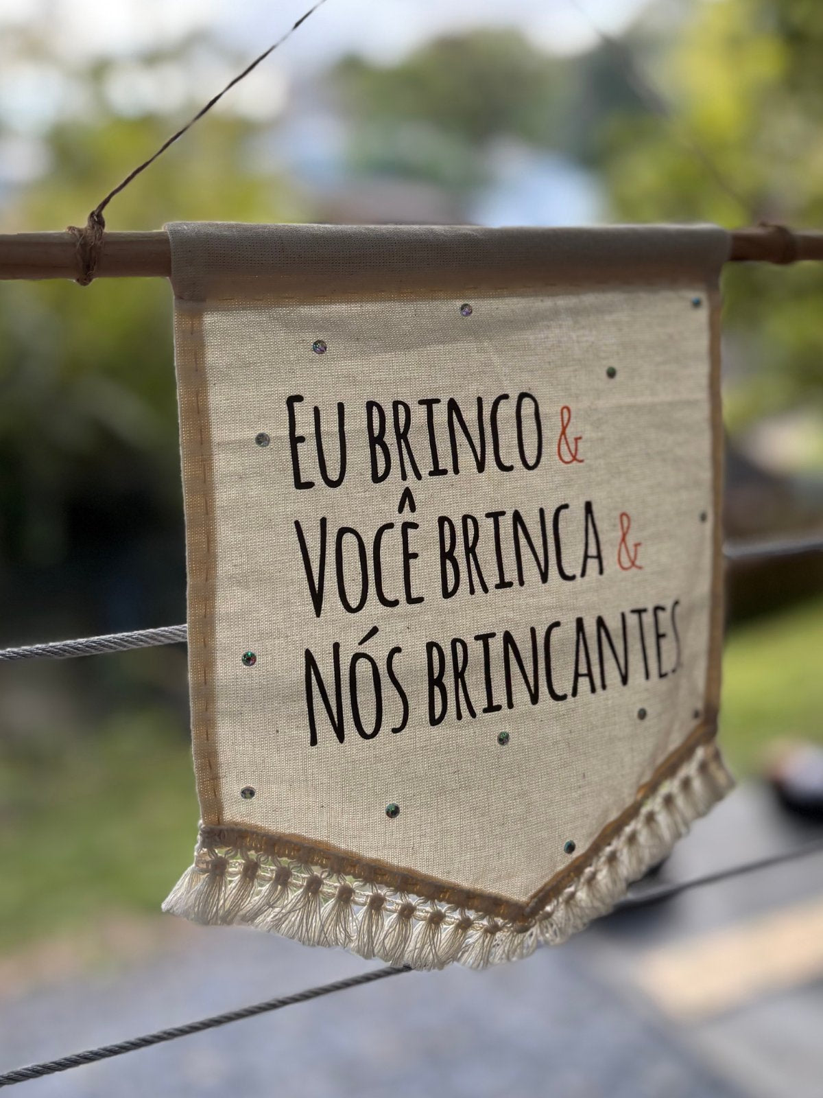 Flâmula Nós Brincantes Brincaê - M