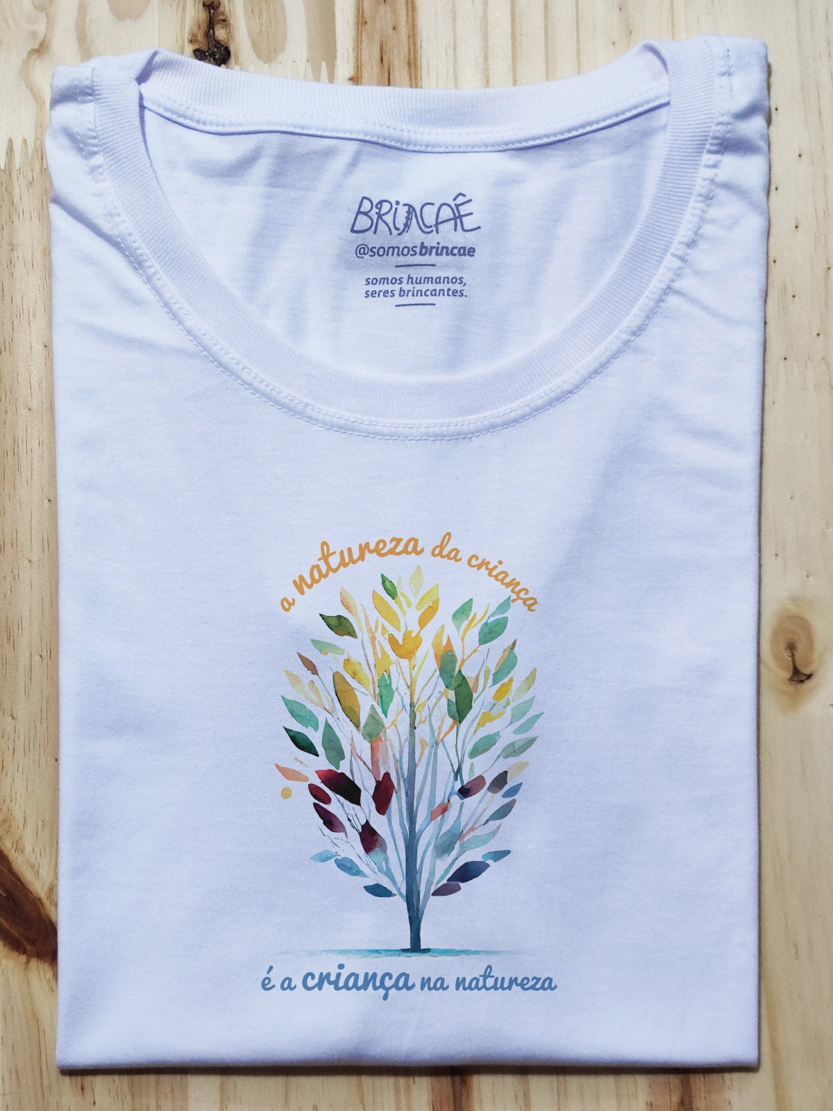 Camiseta Natureza da Criança - Brincaê