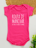 Body Suedine Curto Roupa de Manchar