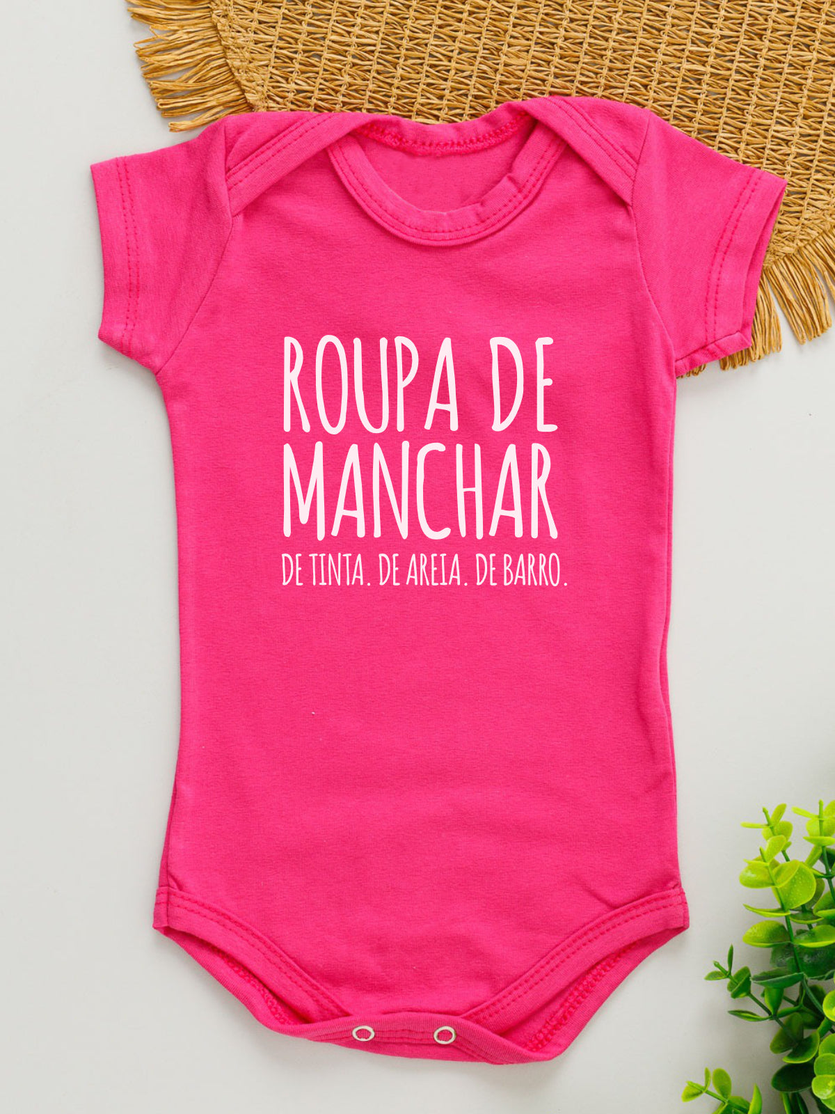 Body Suedine Curto Roupa de Manchar