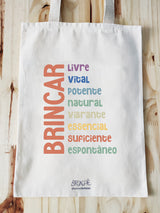Ecobag Semana Mundial do Brincar - Brincaê