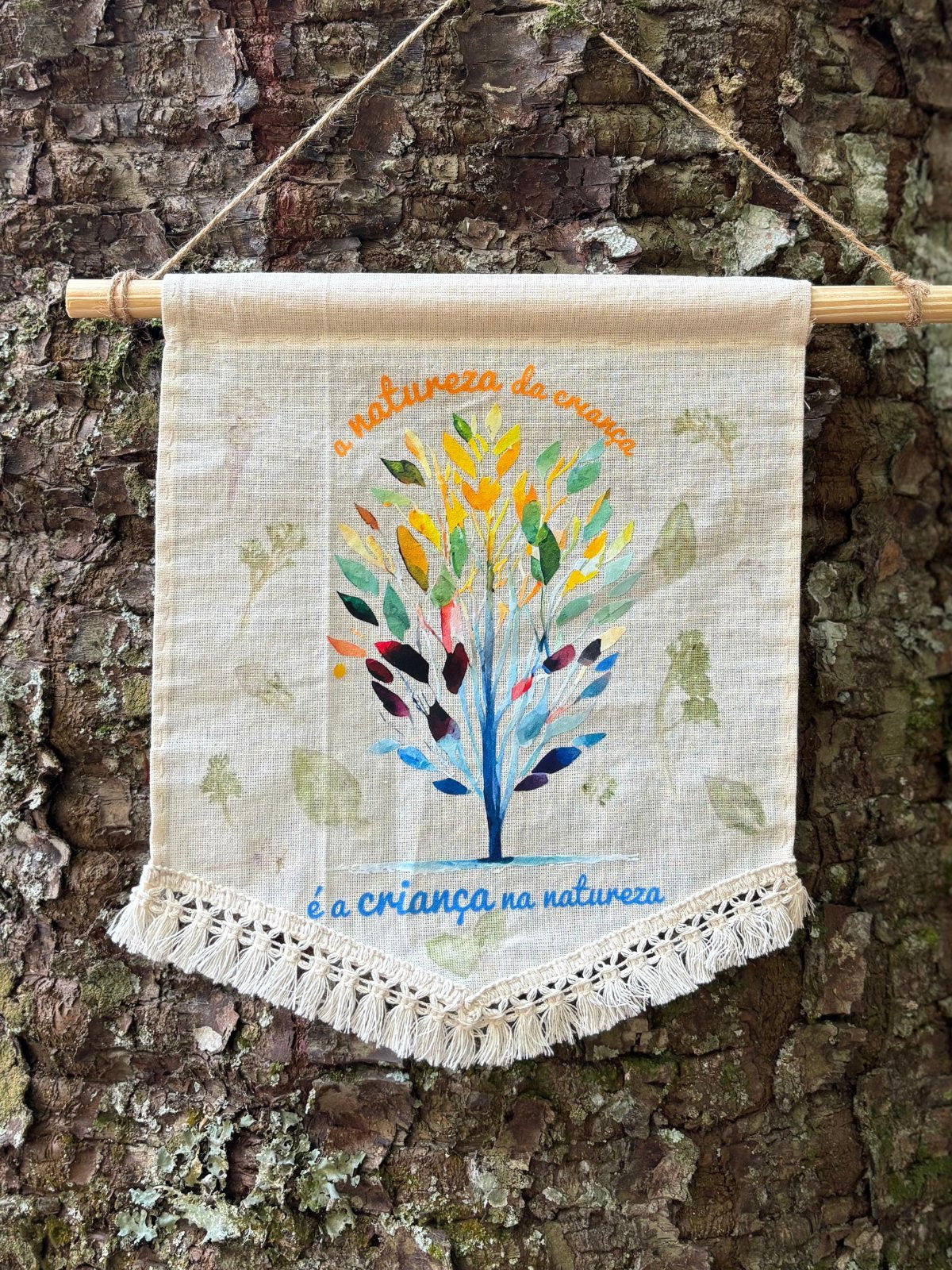 Flâmula Natureza da Criança é a Criança na Natureza Brincaê - M