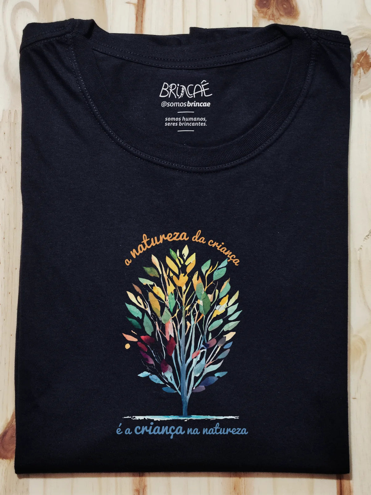 Camiseta Infantil Natureza da Criança - Brincaê
