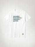 Camiseta Infantil Infância no Quintal - Collab Obaobá & Brincaê