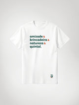 Camiseta Infantil Infância no Quintal - Collab Obaobá & Brincaê