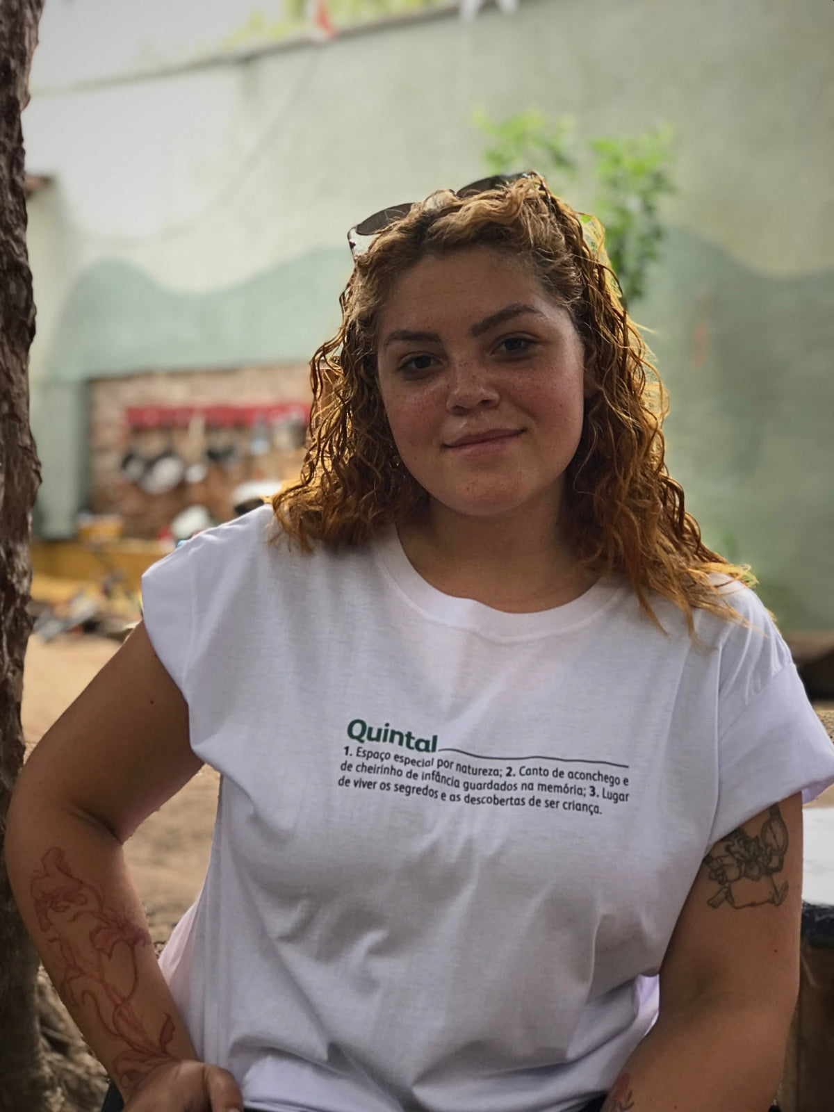 Camiseta Quintal Poético - Obaobá & Brincaê