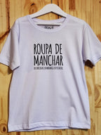 Camiseta Infantil Roupa de Manchar: Sabores de Sorvete - Brincaê