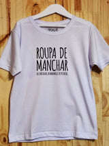 Camiseta Infantil Roupa de Manchar: Sabores de Sorvete - Brincaê