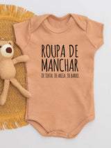 Body Suedine Curto Roupa de Manchar