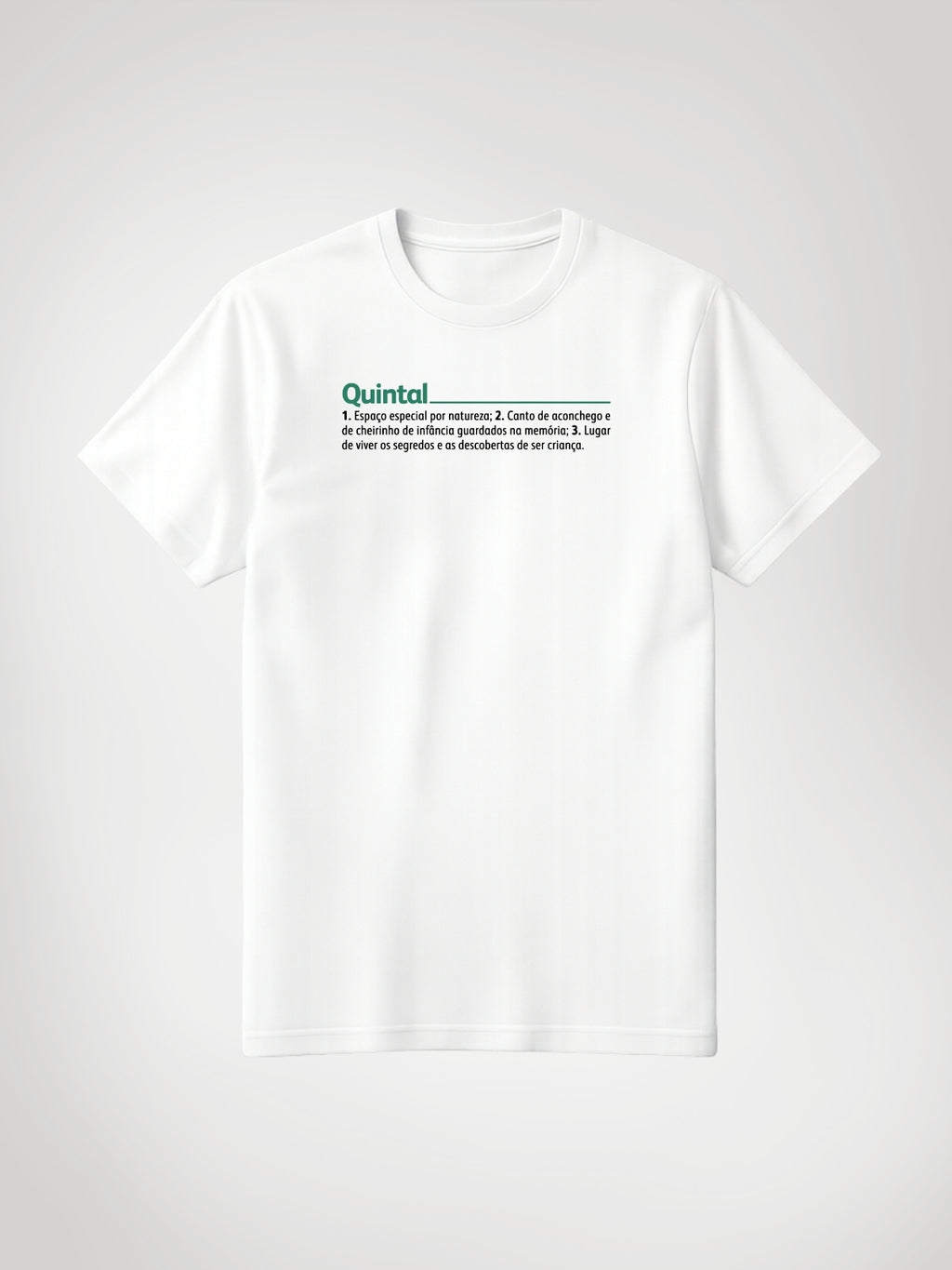 Camiseta Quintal Poético - Obaobá & Brincaê