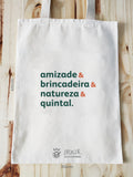Ecobag Infância no Quintal - Obaobá & Brincaê