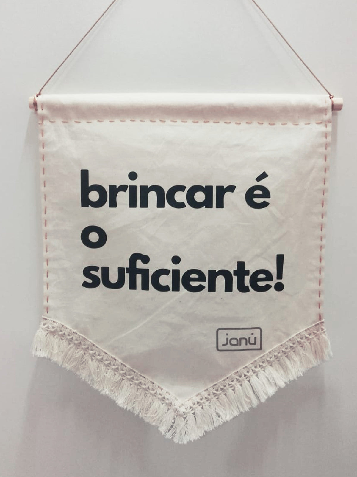 Flâmula Brincar é o suficiente - Collab Janu & Brincaê - M