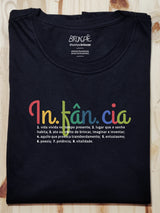 Camiseta Infância Poética - Brincaê