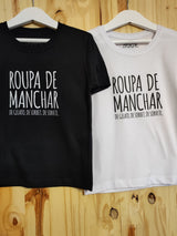 Camiseta Infantil Roupa de Manchar: Nomes de Sorvete - Brincaê