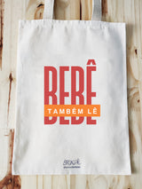 Ecobag Bebê também lê