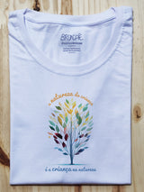 Camiseta Infantil Natureza da Criança - Brincaê