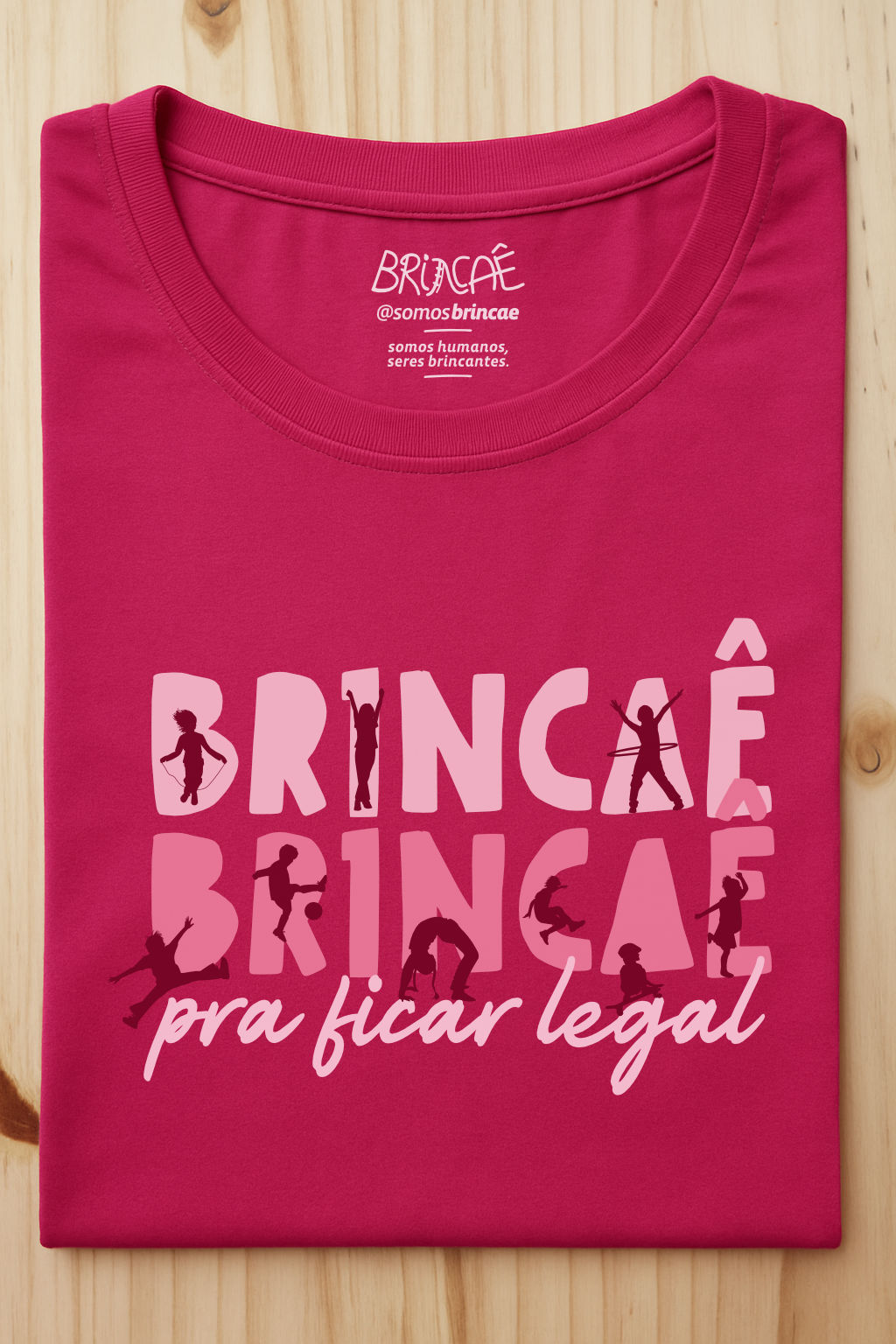 Camiseta Infantil Brincaê pra ficar legal - Collab Tupi Pererê & Brincaê