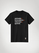 Camiseta Infantil Infância no Quintal - Collab Obaobá & Brincaê