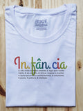 Camiseta Infância Poética - Brincaê