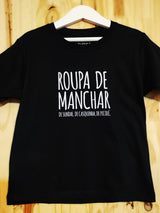 Camiseta Infantil Roupa de Manchar: Tipos de Sorvete - Brincaê