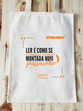 Ecobag Flora e o passarinho - Vozes da Infância Brincaê