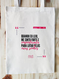 Ecobag Alice e seus sonhos - Vozes da Infância Brincaê