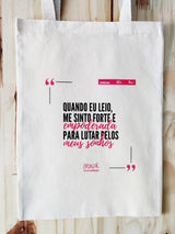 Ecobag Alice e seus sonhos - Vozes da Infância Brincaê