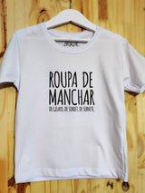 Camiseta Infantil Roupa de Manchar: Nomes de Sorvete - Brincaê