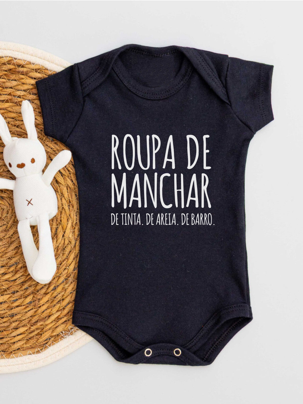 Body Suedine Curto Roupa de Manchar