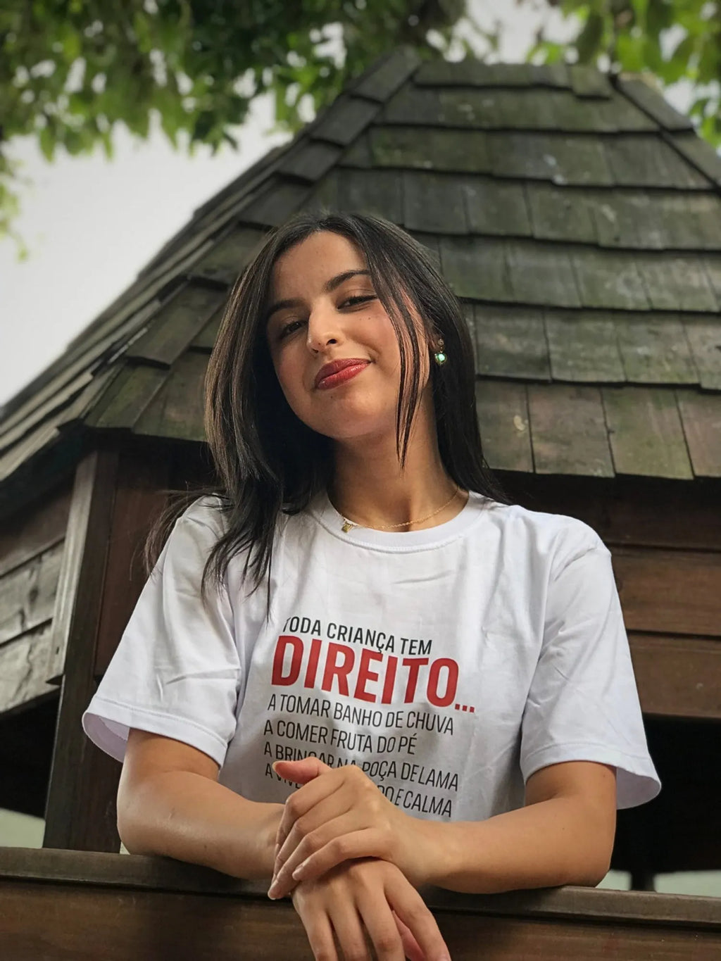Camiseta Toda Criança tem Direito - Obaobá & Brincaê